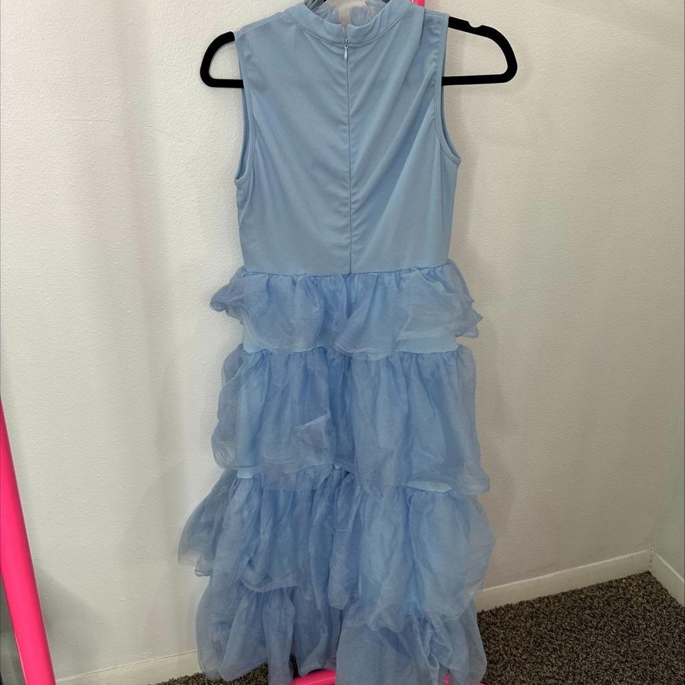 SHEIN RUFFLE MESH DRESS - SIZE M - Picture 2 of 5